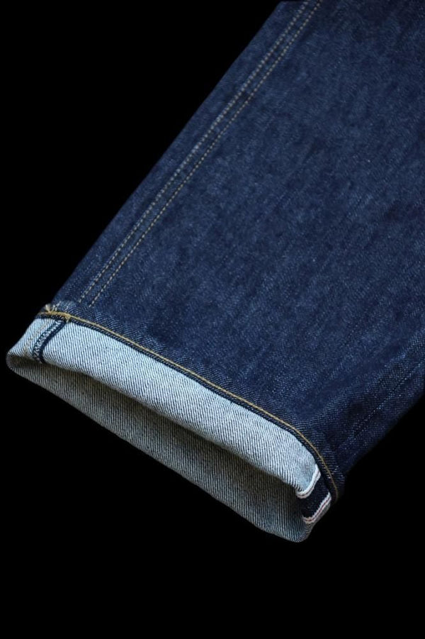 THE DENIM STRETCH SELVEDGE DENIM STRAIGHT PANTS "ONEWASH.INDIGO"