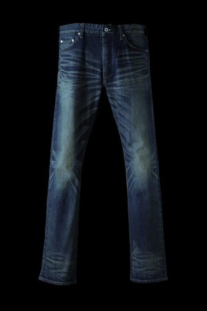 THE DENIM STRETCH SELVEDGE DENIM STRAIGHT PANTS "DARK.INDIGO"