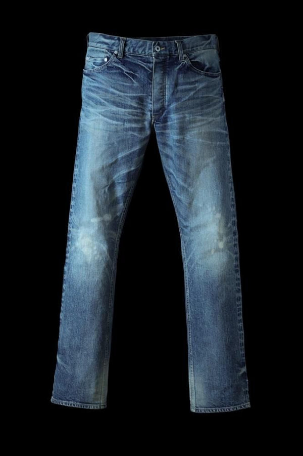 THE DENIM STRETCH SELVEDGE DENIM STRAIGHT PANTS "LIGHT.INDIGO"