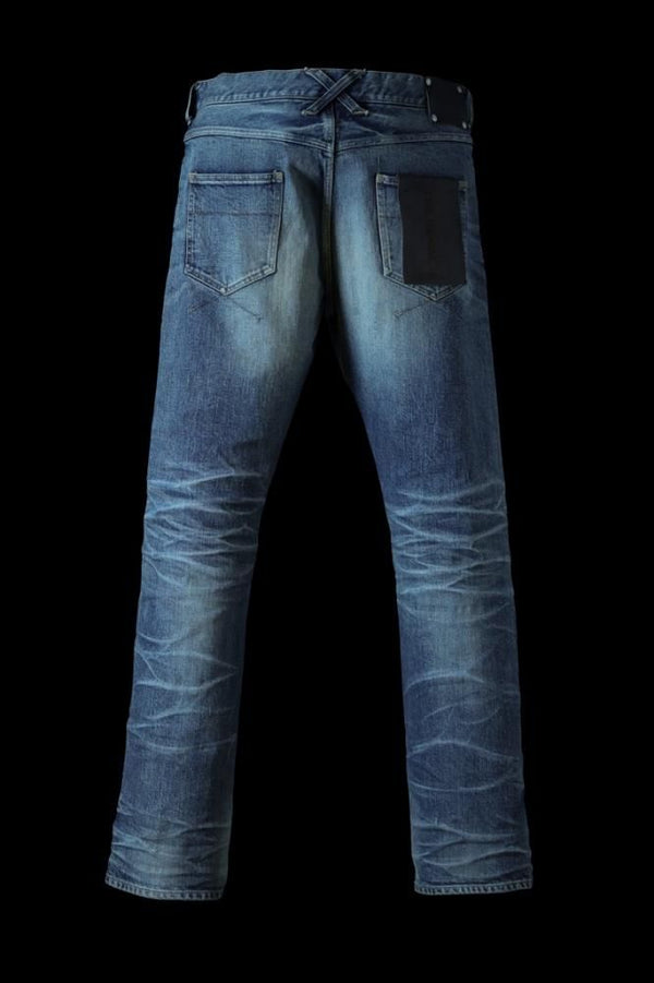 THE DENIM STRETCH SELVEDGE DENIM STRAIGHT PANTS "LIGHT.INDIGO"