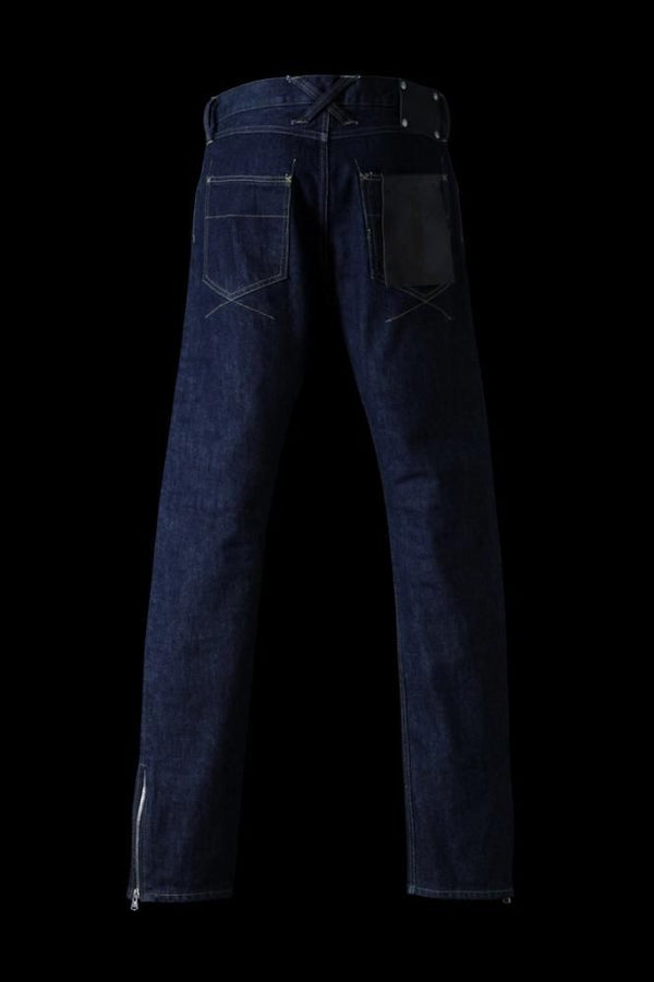 THE DENIM STRETCH SELVEDGE DENIM SKINNY PANTS "ONEWASH.INDIGO"