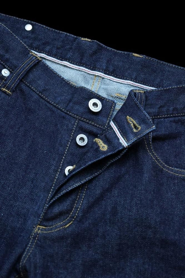 THE DENIM STRETCH SELVEDGE DENIM SKINNY PANTS "ONEWASH.INDIGO"