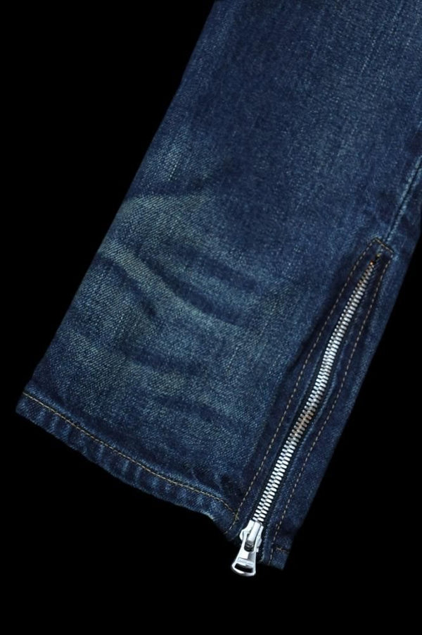 THE DENIM STRETCH SELVEDGE DENIM SKINNY PANTS "DARK.INDIGO"