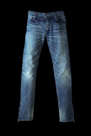 THE DENIM STRETCH SELVEDGE DENIM SKINNY PANTS "LIGHT.INDIGO"