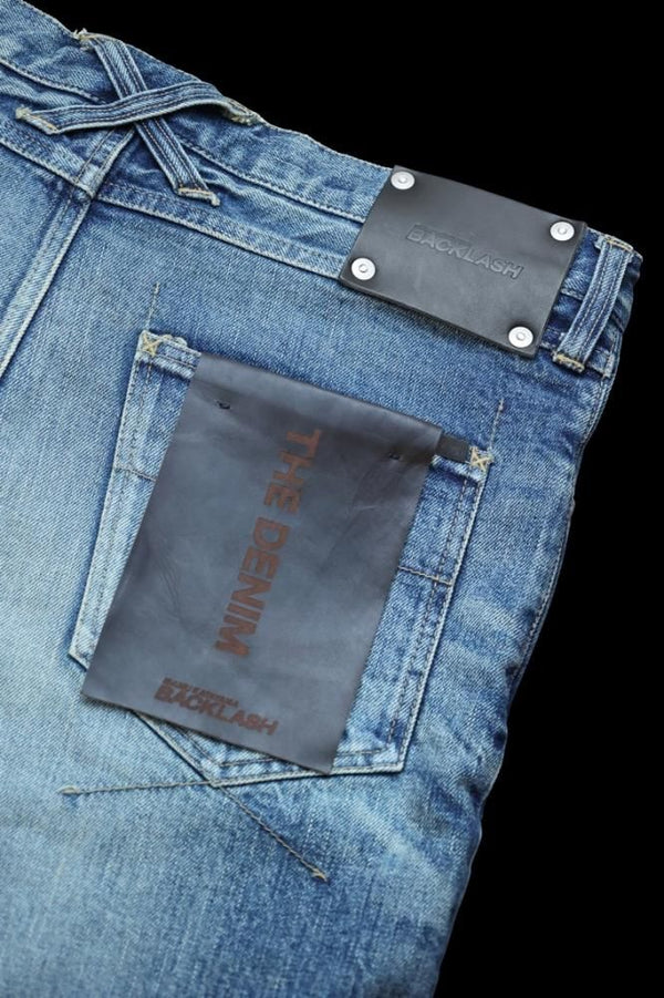 THE DENIM STRETCH SELVEDGE DENIM SKINNY PANTS "LIGHT.INDIGO"