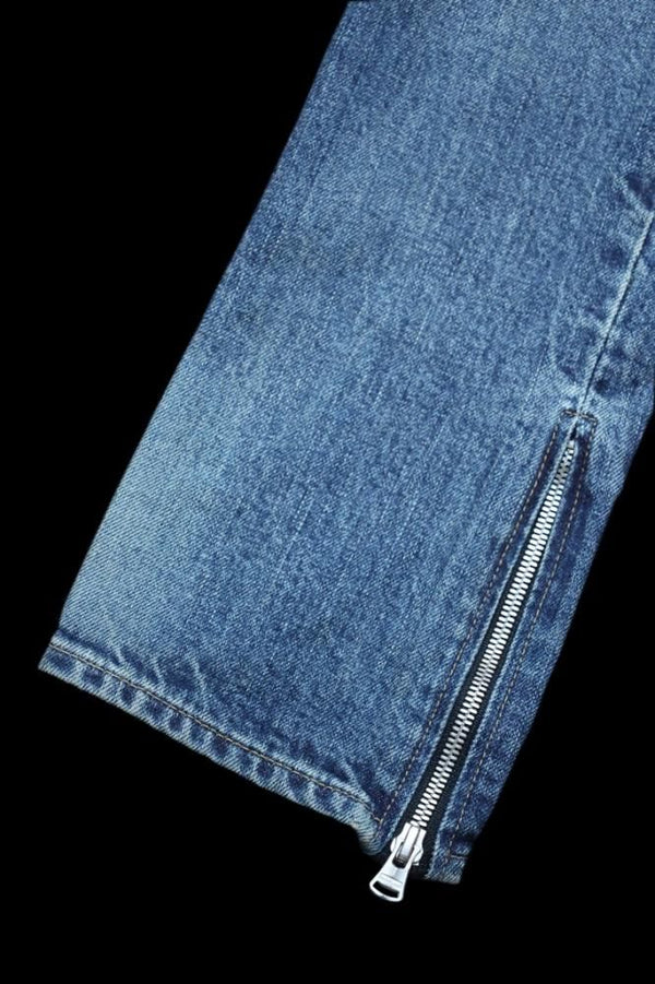 THE DENIM STRETCH SELVEDGE DENIM SKINNY PANTS "LIGHT.INDIGO"