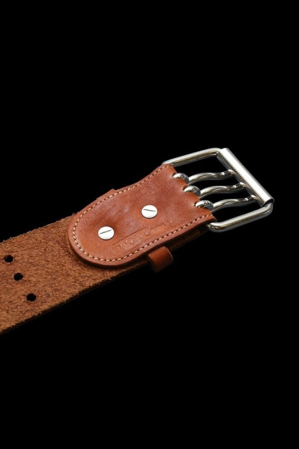 JP SHOULDER GARMENT-DYED 3PIN-BUCKLE BELT [50mm]