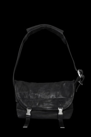 DOUBLE SHOULDER GARMENT-DYED MESSANGER BAG