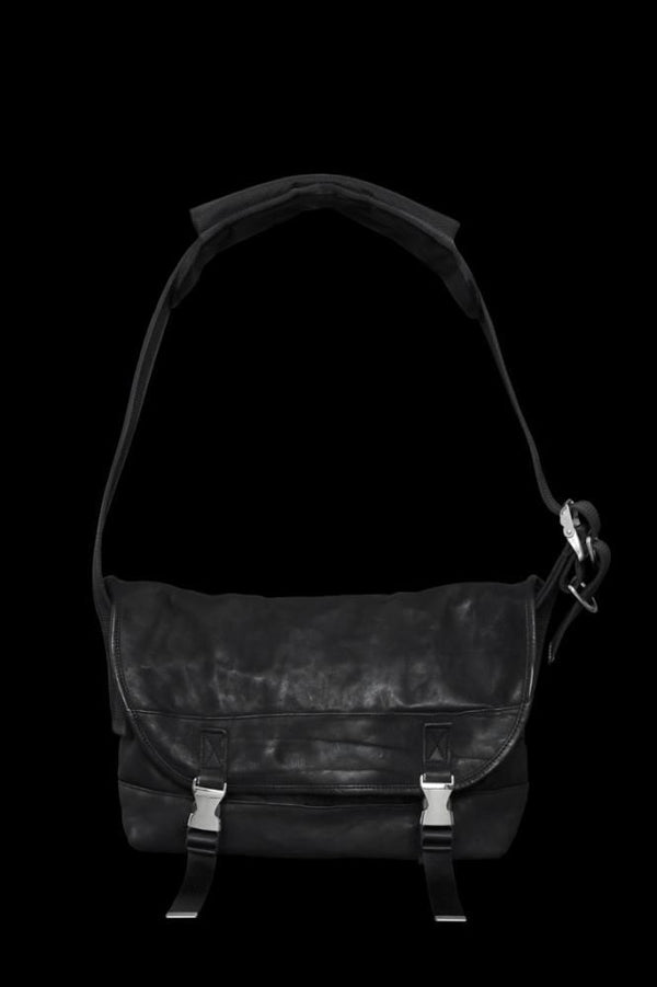 DOUBLE SHOULDER GARMENT-DYED MESSANGER BAG