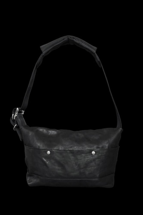 DOUBLE SHOULDER GARMENT-DYED MESSANGER BAG