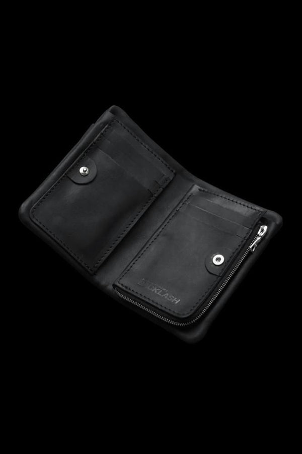 GUIDI CALF FRENCH SEAM COMPACT MULTIWALLET