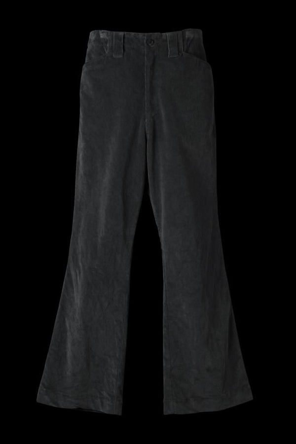 14W STRETCH CORDUROY GARENT-WASH FLARE PANTS