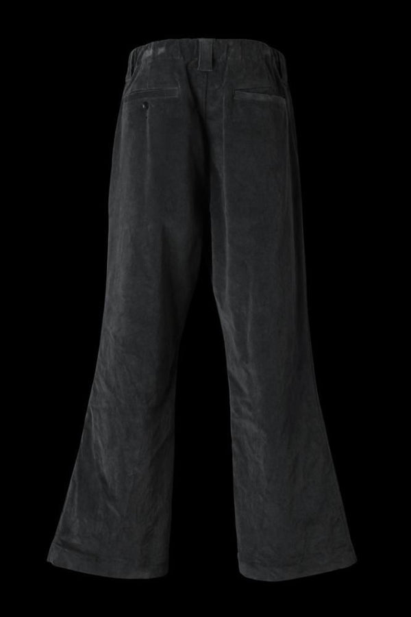 14W STRETCH CORDUROY GARENT-WASH FLARE PANTS