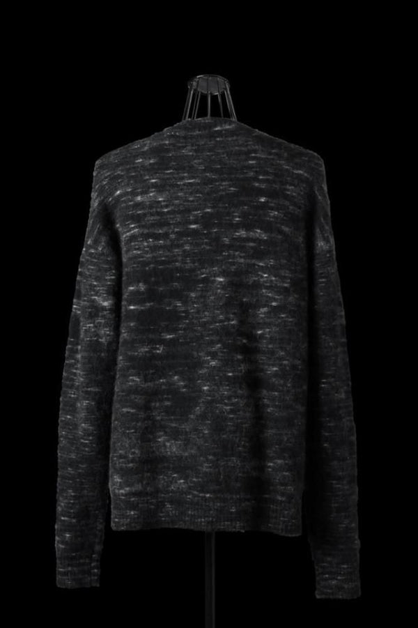 CASHMERE/SUPER KID MOHAIR KNIT PULLOVER