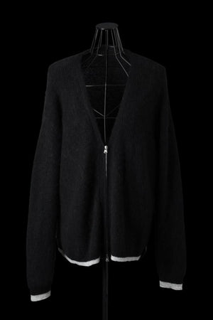 MOHAIR KNIT CARDIGAN