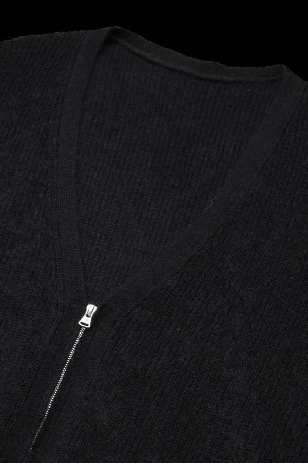 MOHAIR KNIT CARDIGAN