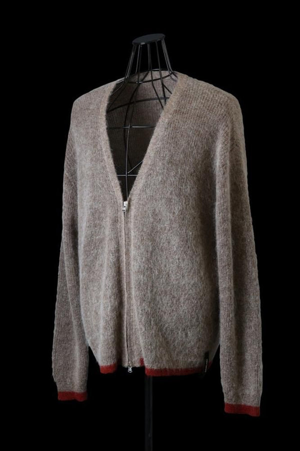 MOHAIR KNIT CARDIGAN