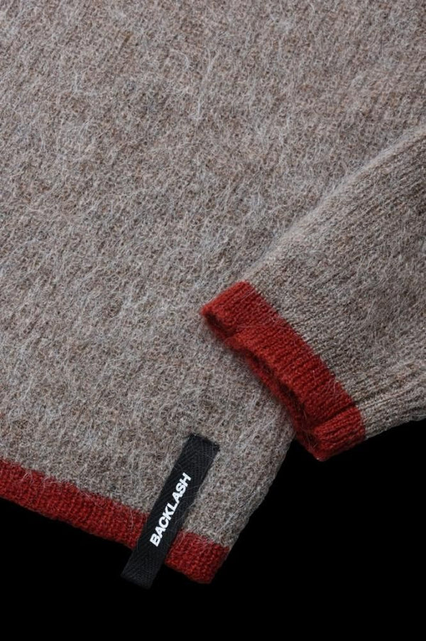 MOHAIR KNIT CARDIGAN