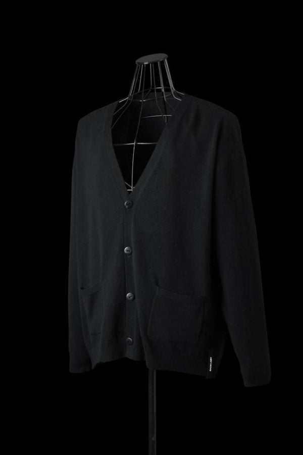 CASHMERE/WOOL KNIT CARDIGAN