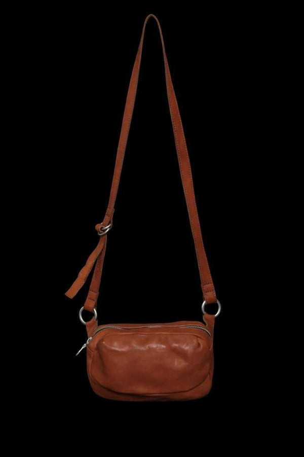 DOUBLE SHOULDER GARMENT-DYED SHOULDER POUCH