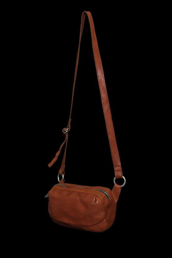 DOUBLE SHOULDER GARMENT-DYED SHOULDER POUCH