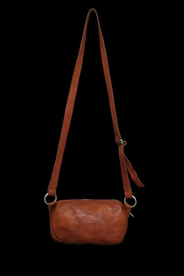 DOUBLE SHOULDER GARMENT-DYED SHOULDER POUCH