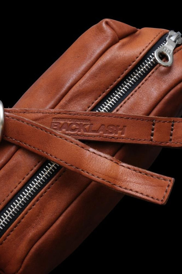 DOUBLE SHOULDER GARMENT-DYED SHOULDER POUCH