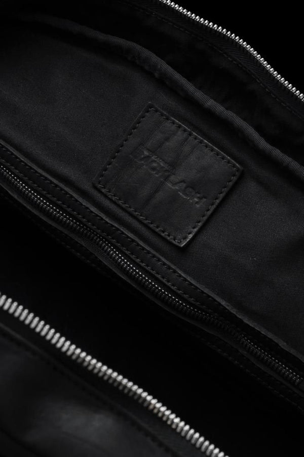 DOUBLE SHOULDER GARMENT-DYED OVERNIGHT BAG