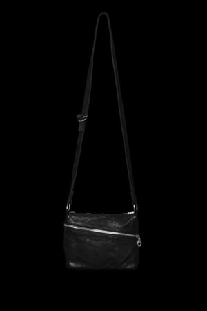 DOUBLE SHOULDER GARMENT-DYED MINI SHOULDER BAG