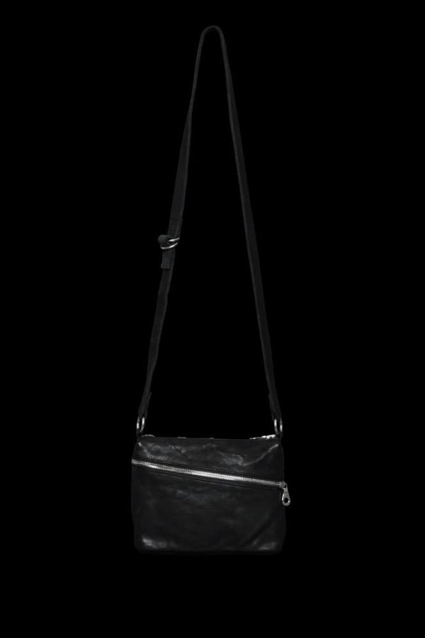 DOUBLE SHOULDER GARMENT-DYED MINI SHOULDER BAG
