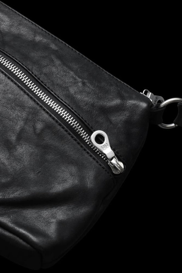 DOUBLE SHOULDER GARMENT-DYED MINI SHOULDER BAG