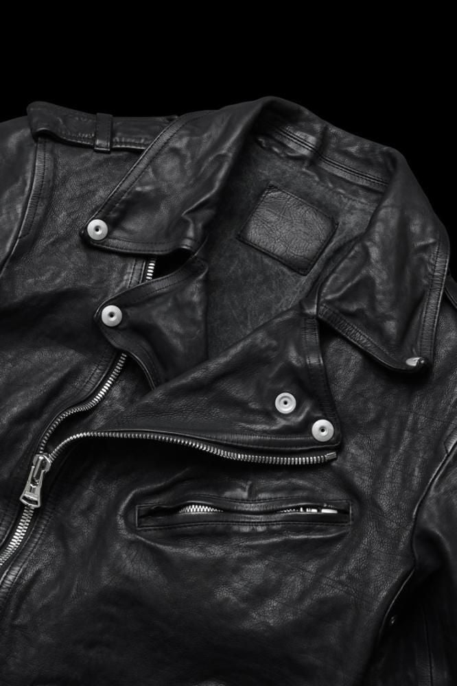 JAPAN CALF NATURAL DYED “GARMENT-WASH” DOUBLE RIDERS - BACKLASH