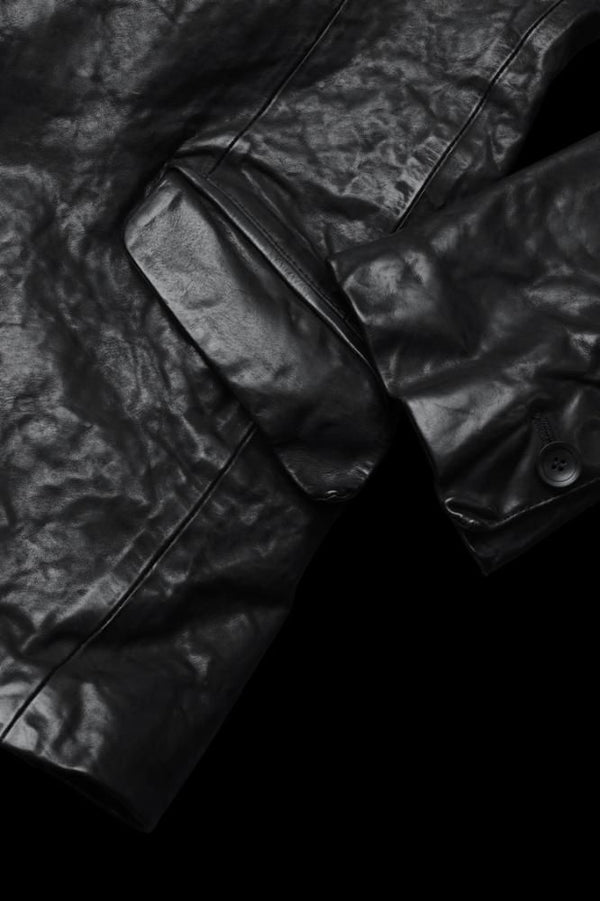 ITALY SHOULDER “GARMENT-DYED” JACKET