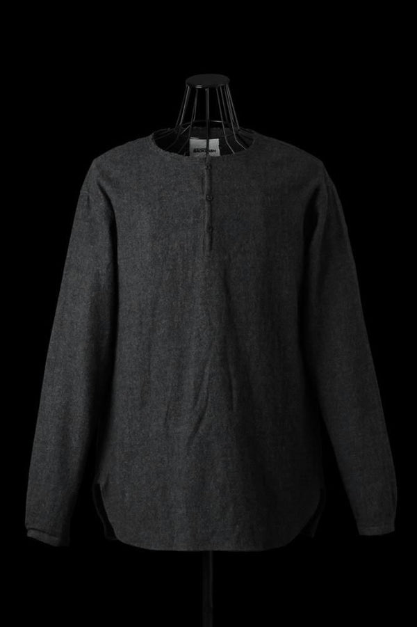FULLING SOFT SHARK WOOL SHIRT