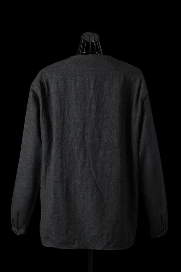 FULLING SOFT SHARK WOOL SHIRT