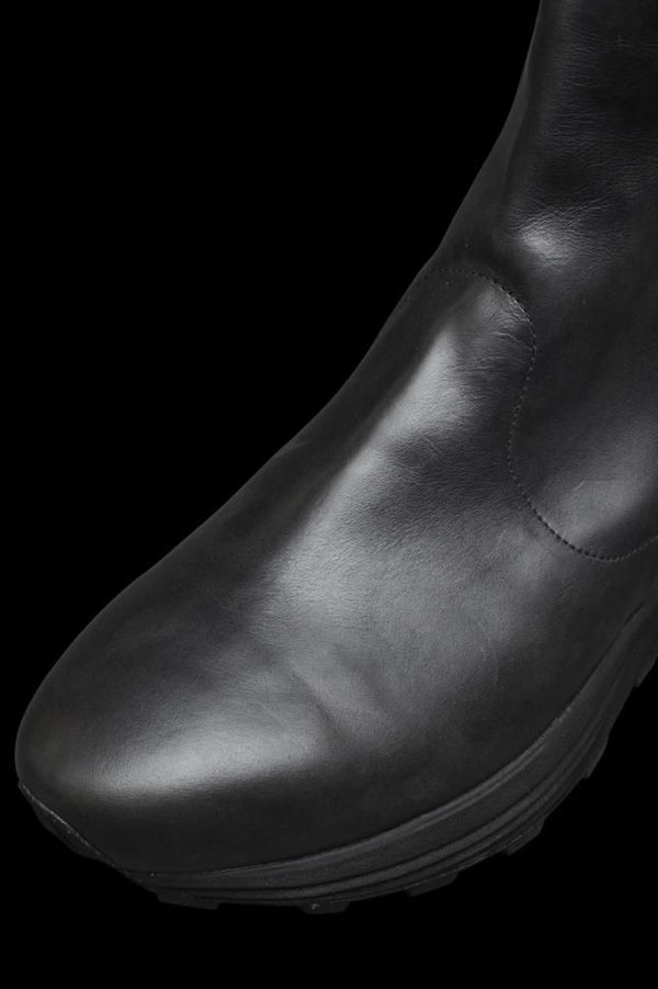 GUIDI CALF SIDEZIP HIGH-TOP SNEAKER BOOTS / Vibram #186C SOLE