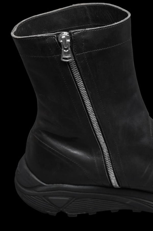 GUIDI CALF SIDEZIP HIGH-TOP SNEAKER BOOTS / Vibram #186C SOLE