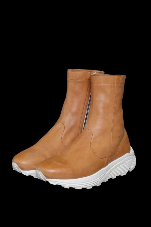 GUIDI CALF SIDEZIP HIGH-TOP SNEAKER BOOTS / Vibram #186C SOLE