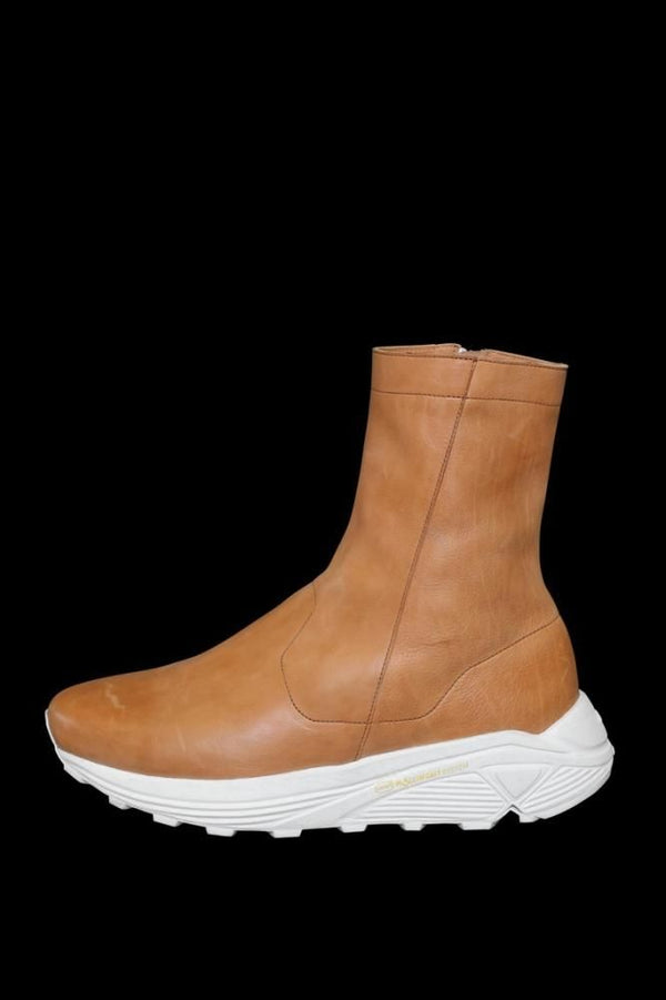 GUIDI CALF SIDEZIP HIGH-TOP SNEAKER BOOTS / Vibram #186C SOLE