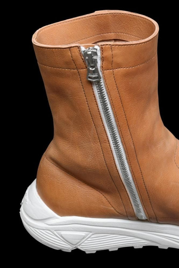 GUIDI CALF SIDEZIP HIGH-TOP SNEAKER BOOTS / Vibram #186C SOLE