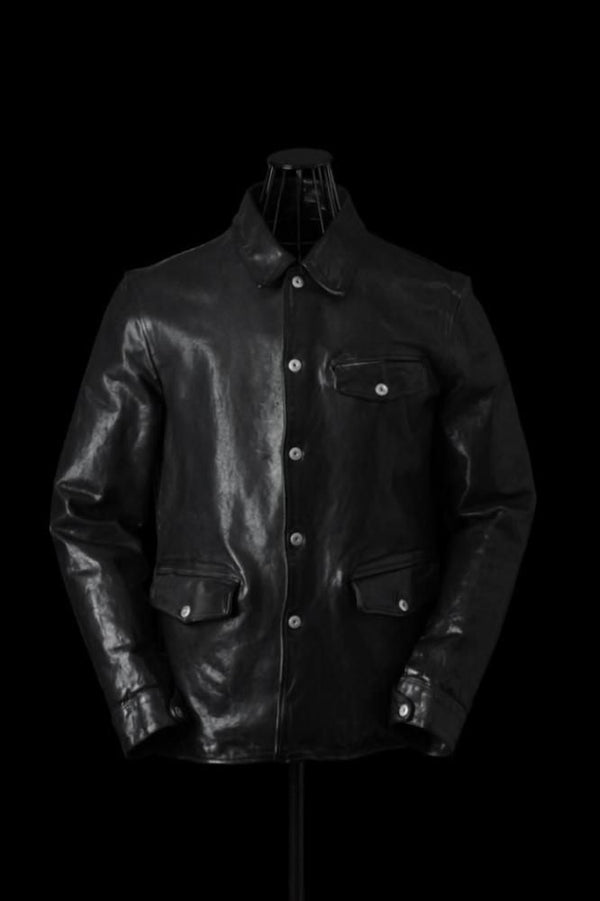 FRENCH SHOULDER “GARMENT-DYED” CAR COAT
