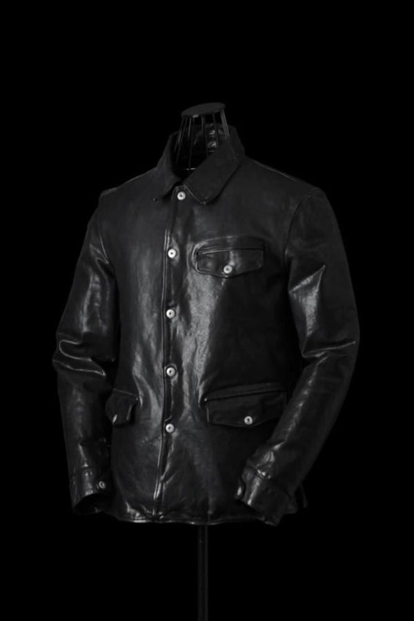 FRENCH SHOULDER “GARMENT-DYED” CAR COAT