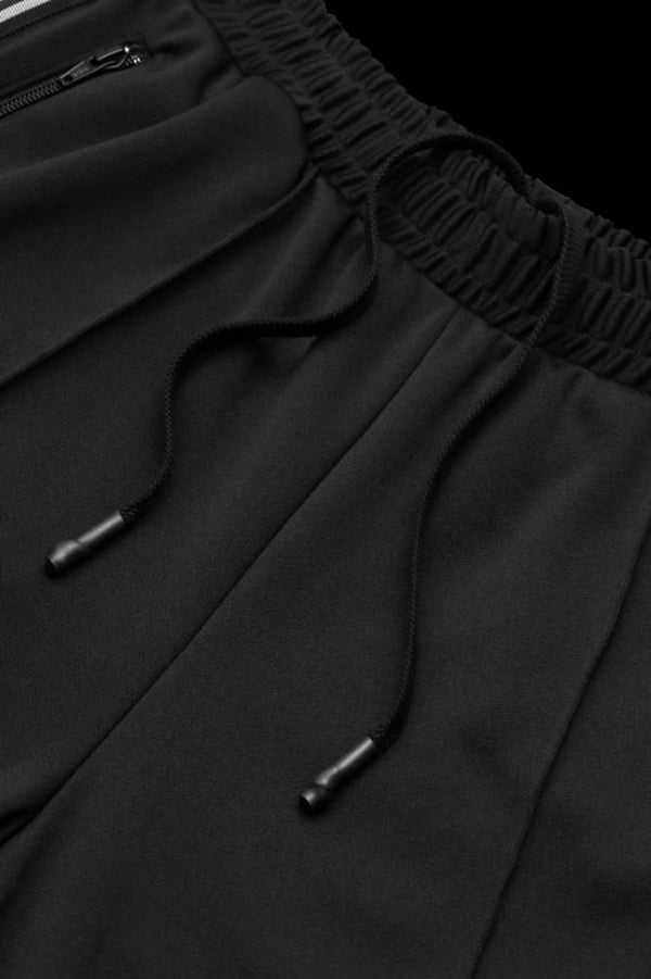 POLYESTER-JERSEY REGULAR TRACK PANTS