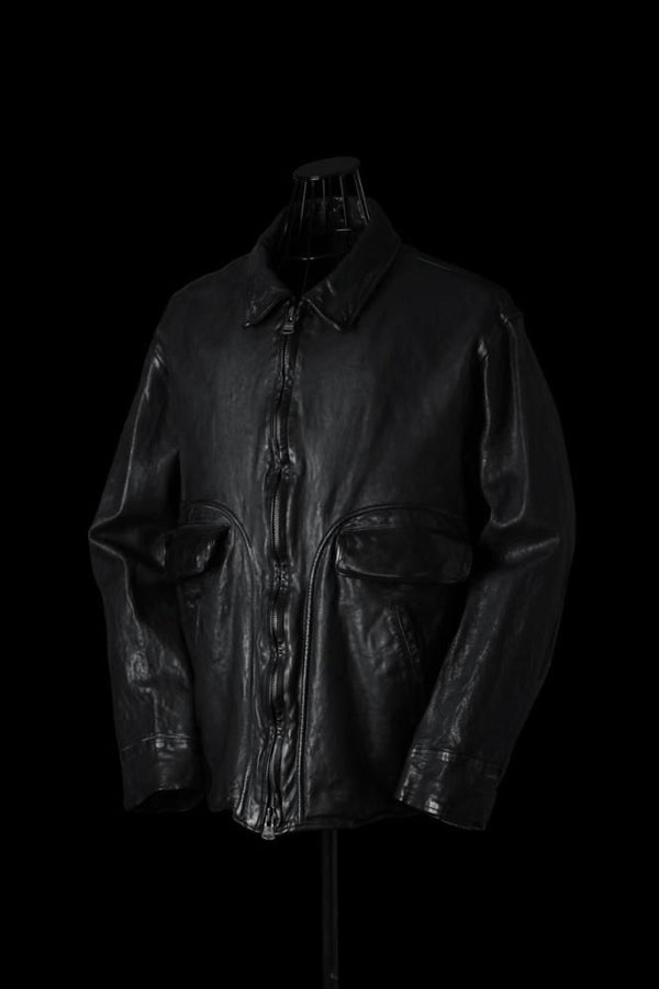 XX Yohji Yamamoto JAPAN CALF “GARMENT-DYED” SINGLE RIDERS