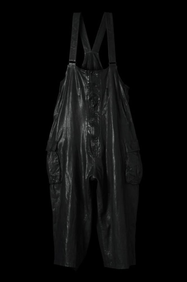 XX Yohji Yamamoto JAPAN STEER WHITE+MIMOSA/TANNED “GARMENT-DYED” OVERALLS