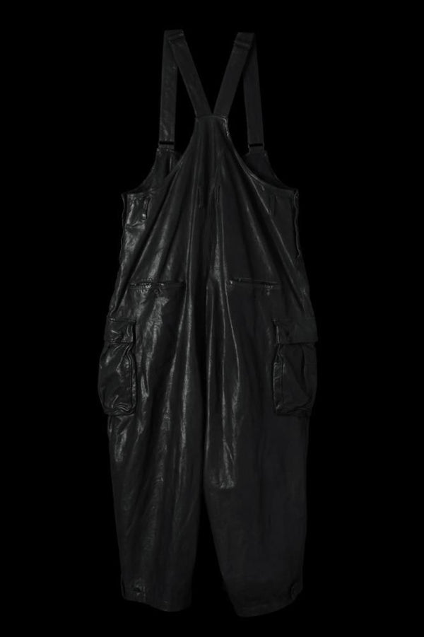 XX Yohji Yamamoto JAPAN STEER WHITE+MIMOSA/TANNED “GARMENT-DYED” OVERALLS