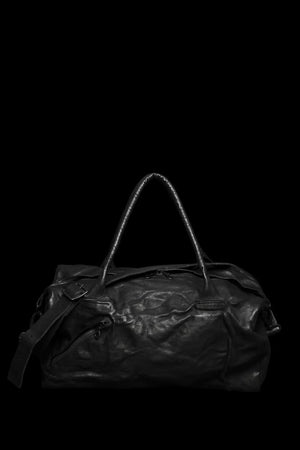 DOUBLE SHOULDER GARMENT-DYED TRAVELING BAG