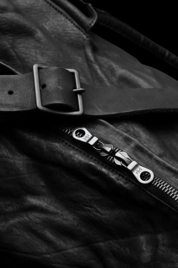 DOUBLE SHOULDER GARMENT-DYED TRAVELING BAG