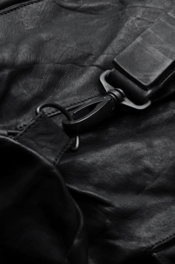 DOUBLE SHOULDER GARMENT-DYED TRAVELING BAG