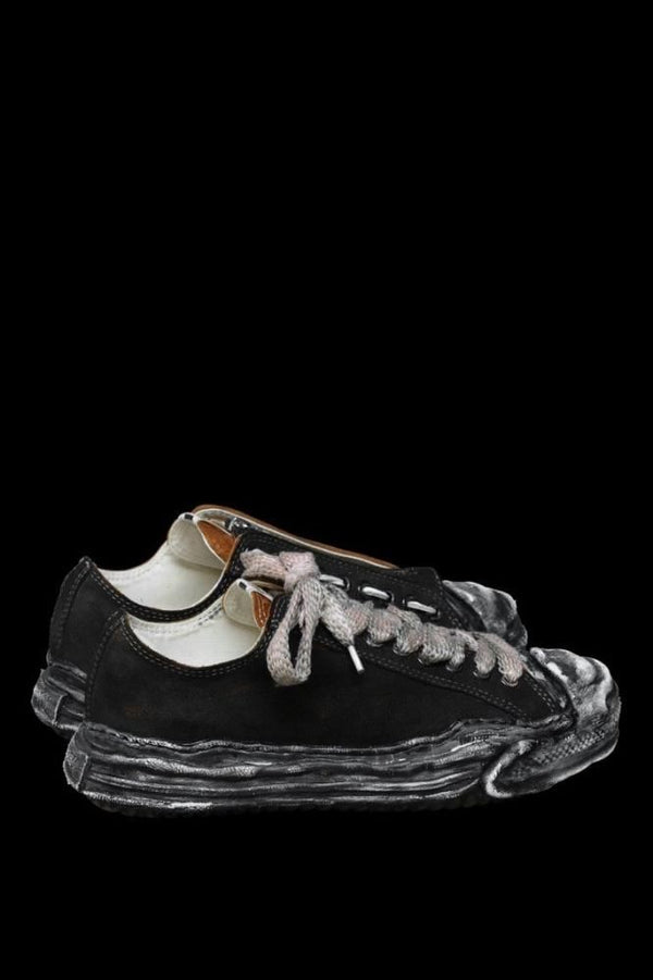 XX Maison MIHARA YASUHIRO “HANK” OG SOLE STEER SUEDE GARMENT-DYED LOW-TOP SNEAKER
